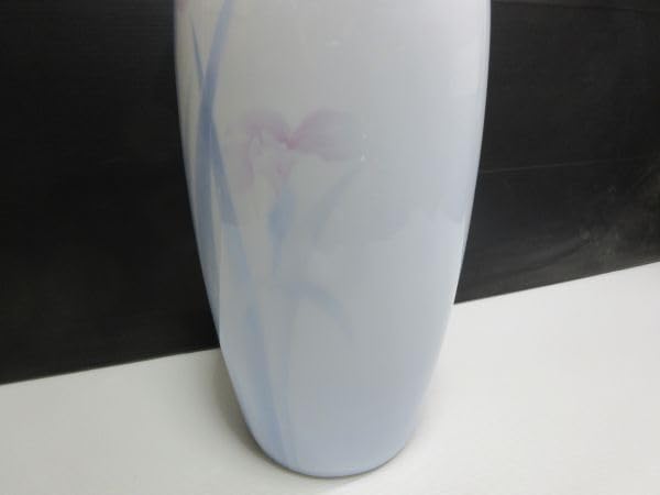 Amazon.co.jp: 有田焼 深川製磁 染付 花瓶 高さ 30.6cm 共箱入り